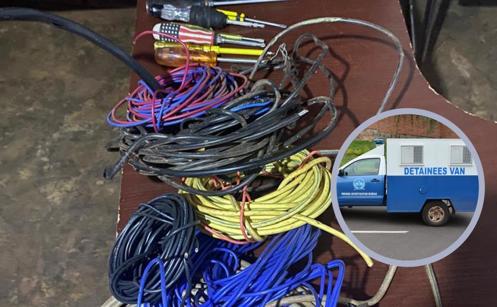 Gasabo: Five arrested over vandalising electric cables Gasabo: Five arrested over vandalising electric cables