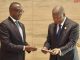 Biruta delivers Kagame’s message to Angolan president Biruta delivers Kagame's message to Angolan president
