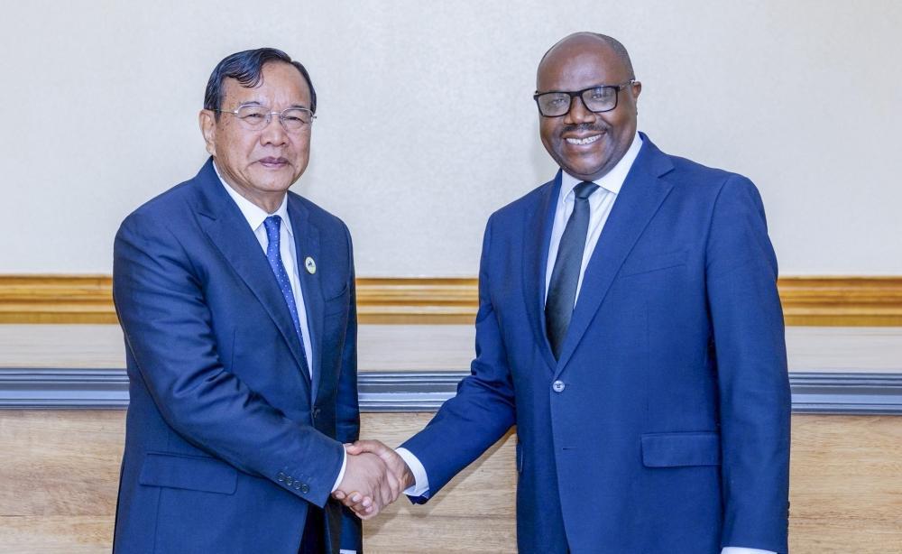 Rwanda, Cambodia sign two bilateral agreements Rwanda, Cambodia sign two bilateral agreements