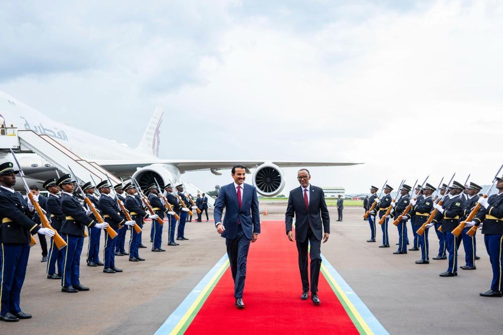 Emir of Qatar Visits Rwanda to Strengthen Relations