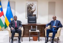 Kagame, CAR president discuss stronger bilateral ties Kagame, CAR president discuss stronger bilateral ties