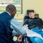 Rotarians rally youth to donate blood Rotarians rally youth to donate blood