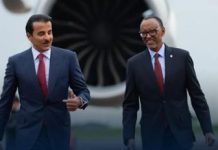 Kagame Hosts Emir of Qatar HH Al Thani in Rwanda Kagame Hosts Emir of Qatar HH Al Thani in Rwanda