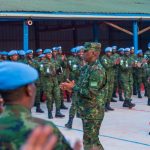 Rwandan army chief visits troops in Central African Republic Rwandan army chief visits troops in Central African Republic