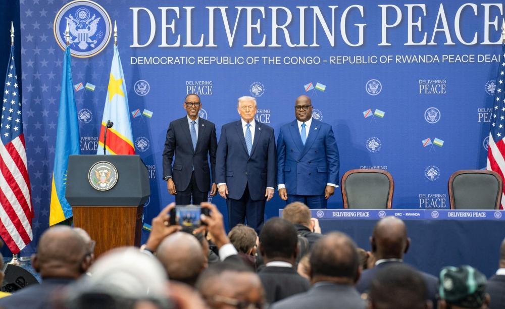 Full text of Washington Accords signed by Kagame, Tshisekedi Full text of Washington Accords signed by Kagame, Tshisekedi