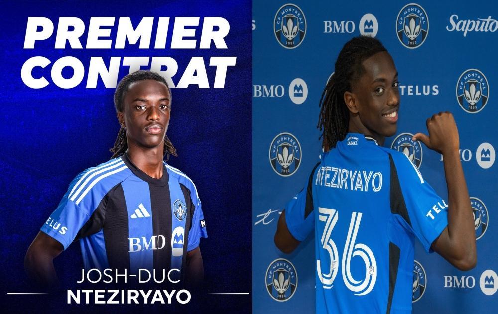 Rwandan teenager Nteziryayo signs for CF Montréal first team Rwandan teenager Nteziryayo signs for CF Montréal first team