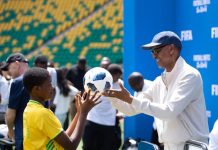 Kagame highlights football’s role in promoting peace Kagame highlights football’s role in promoting peace