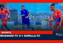 Musanze FC Falls to Gorilla FC in Rwanda Premier League Musanze FC Falls to Gorilla FC in Rwanda Premier League