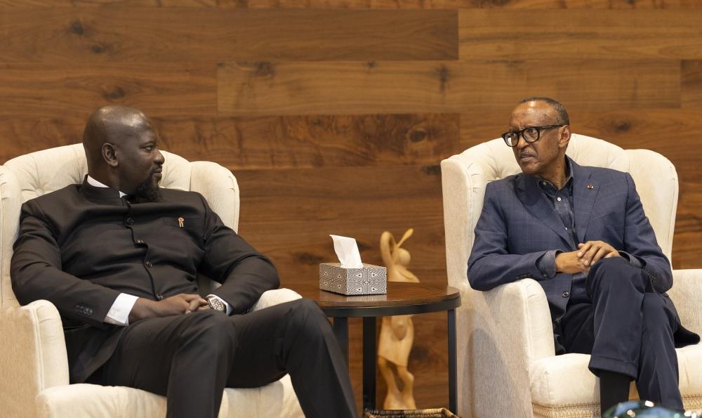 Kagame Seeks Stronger Ties with Guinea After Election Kagame Seeks Stronger Ties with Guinea After Election