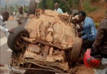 One dead, nine injured in multi-vehicle collision in Kamonyi One dead, nine injured in multi-vehicle collision in Kamonyi