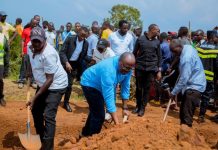 PM Nsengiyumva joins Gahini residents in Umuganda PM Nsengiyumva joins Gahini residents in Umuganda