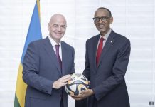 Kagame lauds FIFA’s infrastructure efforts Kagame lauds FIFA’s infrastructure efforts