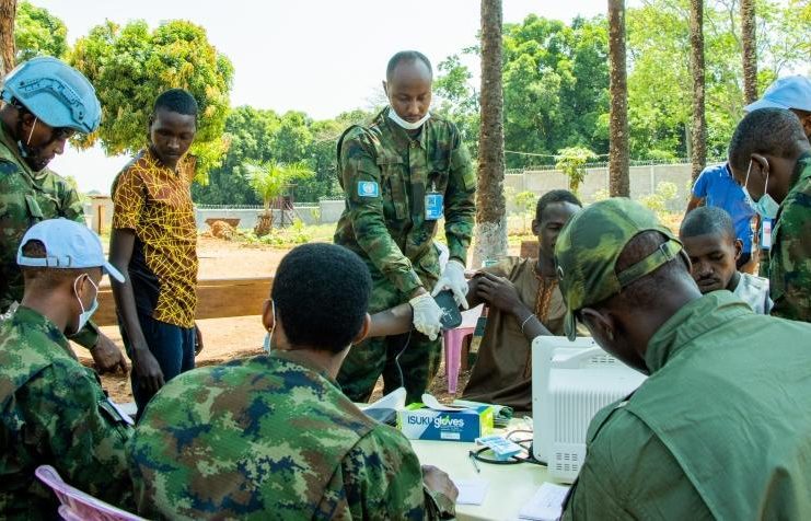 Rwandan Peacekeepers Offer Free Medical Care to Prisoners Rwandan Peacekeepers Offer Free Medical Care to Prisoners