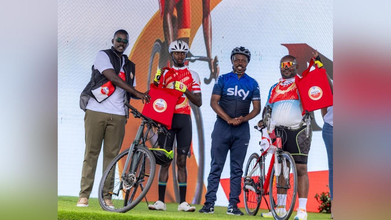 Amstel Hosts Social Ride in Rubavu Before Stage Five Amstel Hosts Social Ride in Rubavu Before Stage Five