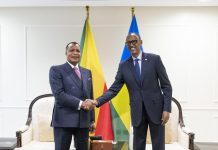 Kagame Congratulates Sassou-Nguesso on Election Win Kagame Congratulates Sassou-Nguesso on Election Win