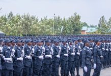 Kagame Promotes Over 5700 Police Officers Kagame Promotes Over 5700 Police Officers