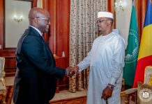 Nduhungirehe in Chad to Support Mushikiwabo’s Bid Nduhungirehe in Chad to Support Mushikiwabo's Bid