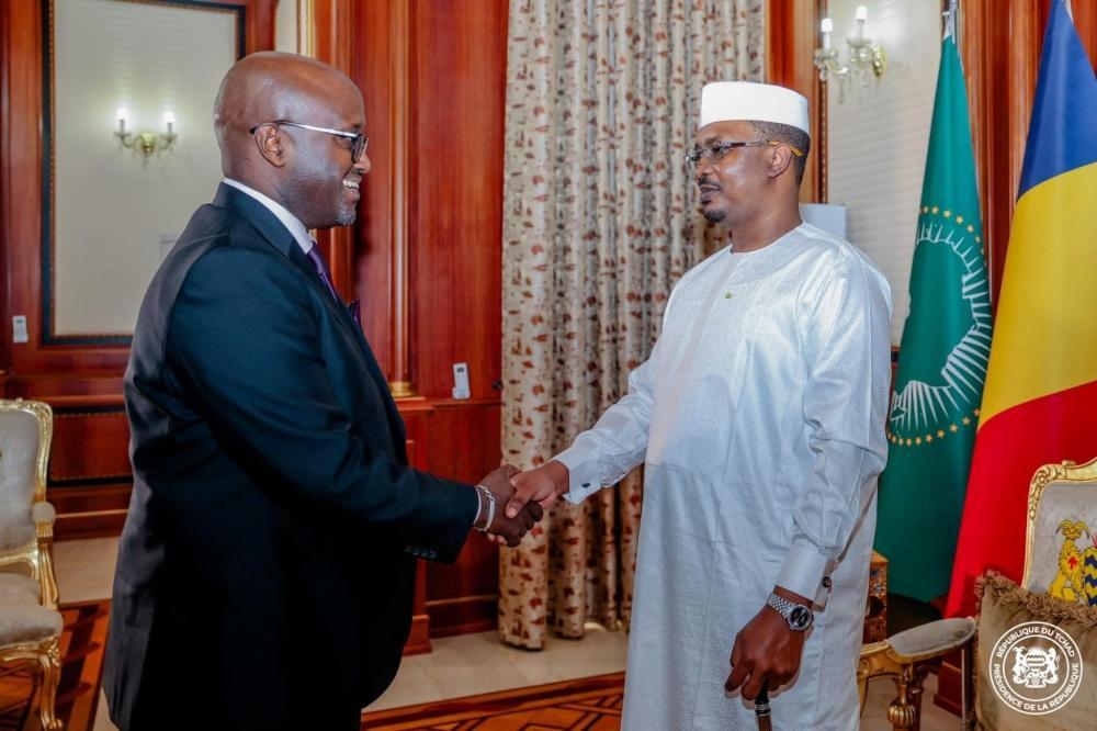 Nduhungirehe in Chad to Support Mushikiwabo's Bid Nduhungirehe in Chad to Support Mushikiwabo's Bid