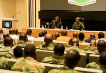 Kabarebe Briefs Military Students on Liberation War Tour Kabarebe Briefs Military Students on Liberation War Tour