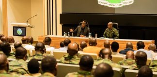Kabarebe Briefs Military Students on Liberation War Tour Kabarebe Briefs Military Students on Liberation War Tour