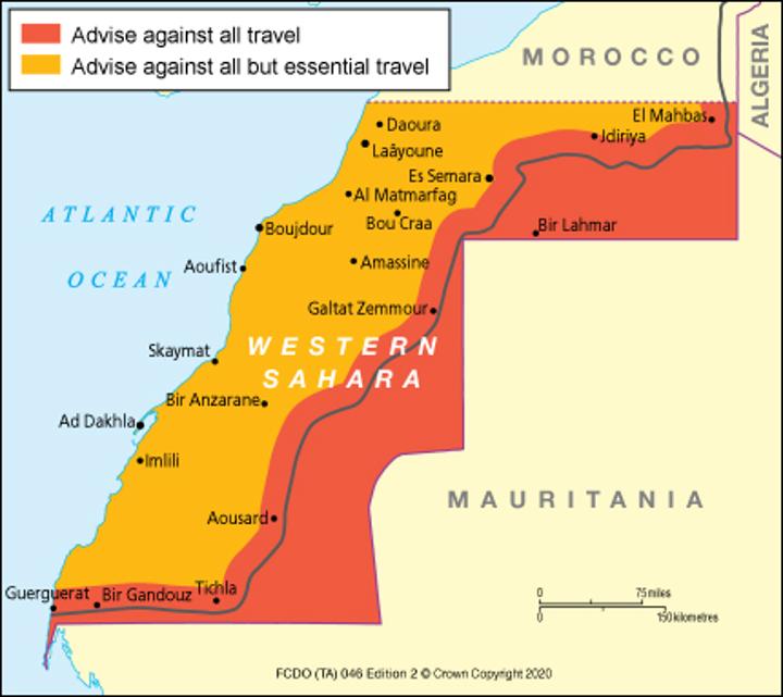 المملكة المتحدة تنشر خريطة للصحراء الغربية منفصلة عن المغرب, و تنفي وجود او فتح قنصلية لها بالجزء المحتل. المملكة المتحدة تنشر خريطة للصحراء الغربية منفصلة عن المغرب, و تنفي وجود او فتح قنصلية لها بالجزء المحتل.