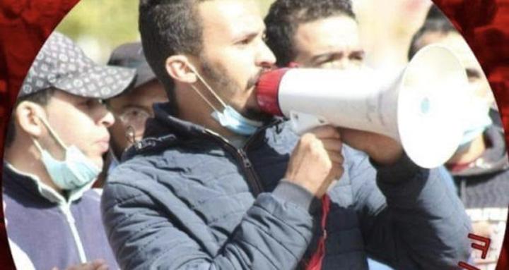 بيان تضامني مع المدون و المعطل المغربي ” محمد جفى” المتابع لدى القضاء المغربي بسبب تدوينة له بخصوص الصحراء الغربية والتطبيع. بيان تضامني مع المدون و المعطل المغربي ” محمد جفى” المتابع لدى القضاء المغربي بسبب تدوينة له بخصوص الصحراء الغربية والتطبيع.