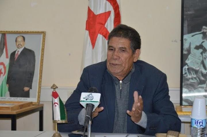 الموقف الثابت لجبهة البولساريو هو الحرب ولن تتوقف قبل رحيل الاحتلال المغربي من اراضي الصحراء الغربية (البشير مصطفى السيد) الموقف الثابت لجبهة البولساريو هو الحرب ولن تتوقف قبل رحيل الاحتلال المغربي من اراضي الصحراء الغربية (البشير مصطفى السيد)