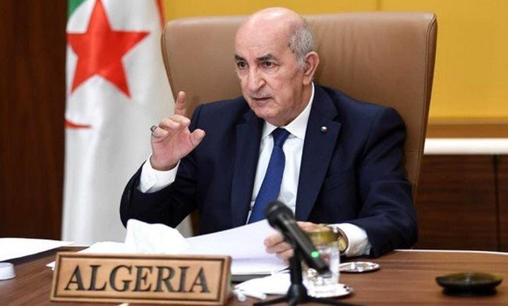 الرئيس الجزائري : “التصعيد الخطير الذي يعرفه النزاع في الصحراء الغربية، ما هو الا نتاج عقود من سياسة العرقلة و التعطيل الممنهجة لخطط التسوية “. الرئيس الجزائري : “التصعيد الخطير الذي يعرفه النزاع في الصحراء الغربية، ما هو الا نتاج عقود من سياسة العرقلة و التعطيل الممنهجة لخطط التسوية “.