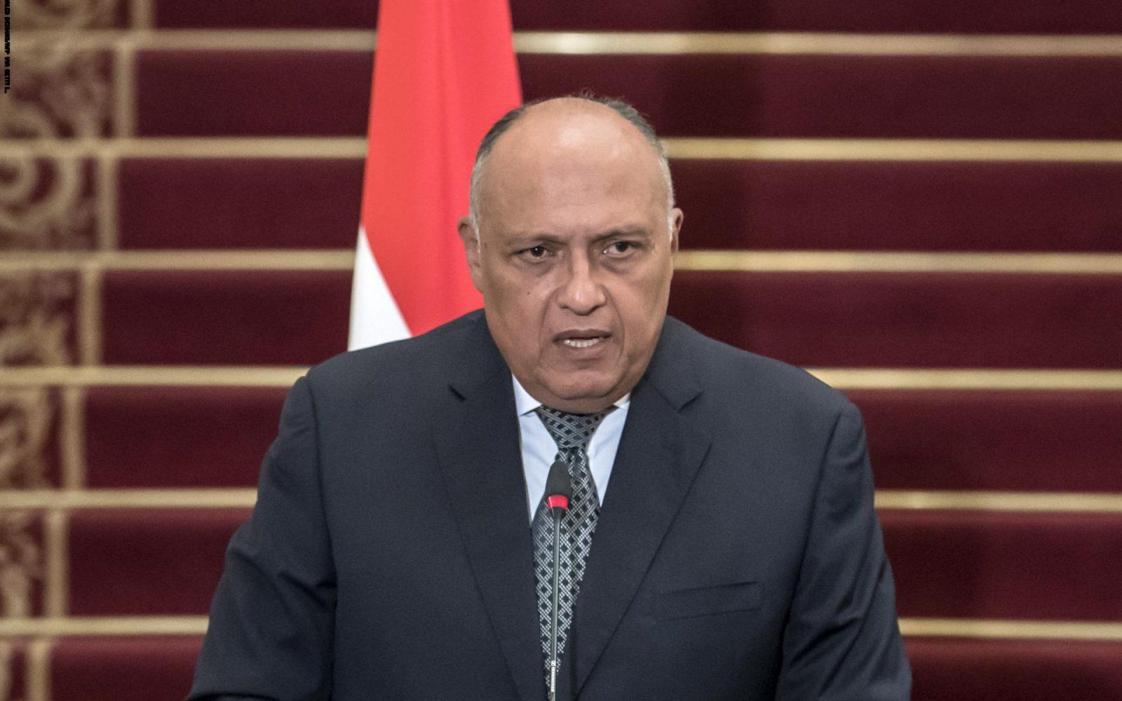وزير الخارجية المصري : “مصر ملتزمة بقرارات مجلس الامن الدولي ذات الصلة بقضية الصحراء الغربية, ولن تدخر جهدا من اجل مساندة الجهود المتعلقة بها. وزير الخارجية المصري : “مصر ملتزمة بقرارات مجلس الامن الدولي ذات الصلة بقضية الصحراء الغربية, ولن تدخر جهدا من اجل مساندة الجهود المتعلقة بها.