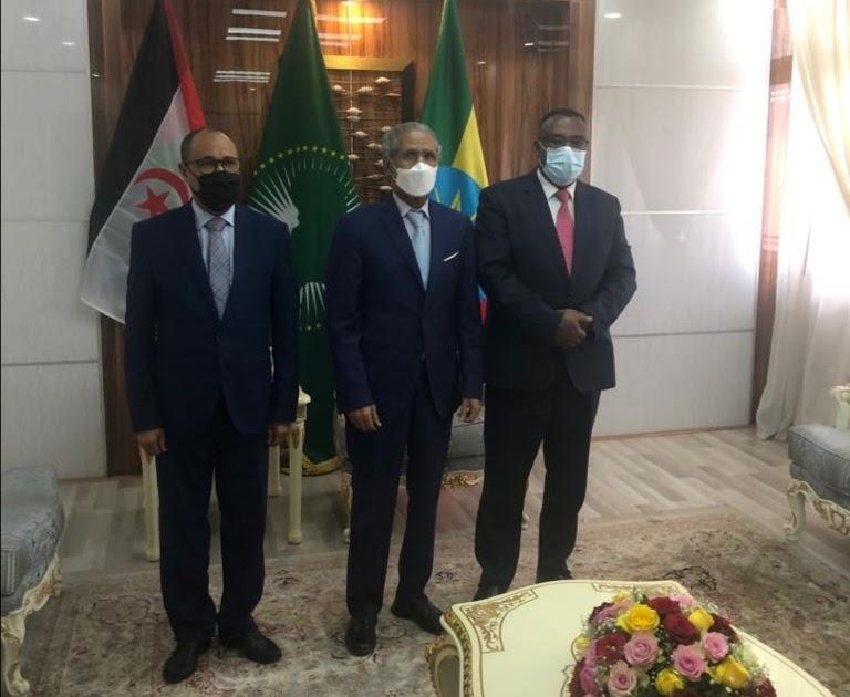 العلاقات الثنائية الصحراوية الإثيوبية وآخر التطورات الاقليمية والدولية فحوى المحادثات بين وزراء خارجية البلدين العلاقات الثنائية الصحراوية الإثيوبية وآخر التطورات الاقليمية والدولية فحوى المحادثات بين وزراء خارجية البلدين