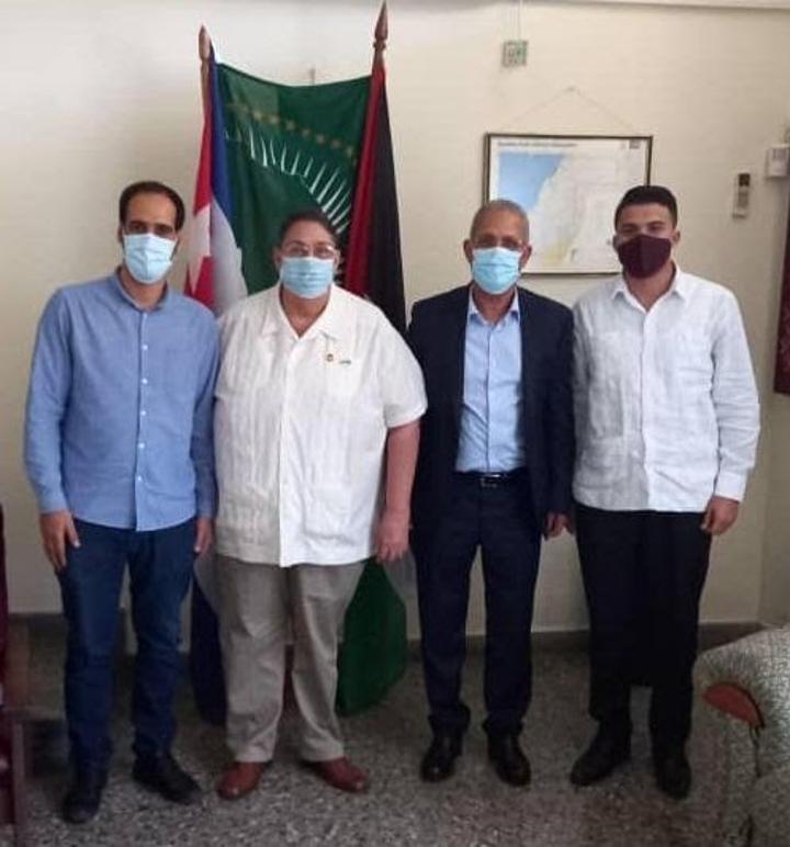 المجموعة البرلمانية الكوبية للتضامن مع الشعب الصحراوي تجدد موقفها الداعم لكفاح الشعب الصحراوي العادل المجموعة البرلمانية الكوبية للتضامن مع الشعب الصحراوي تجدد موقفها الداعم لكفاح الشعب الصحراوي العادل