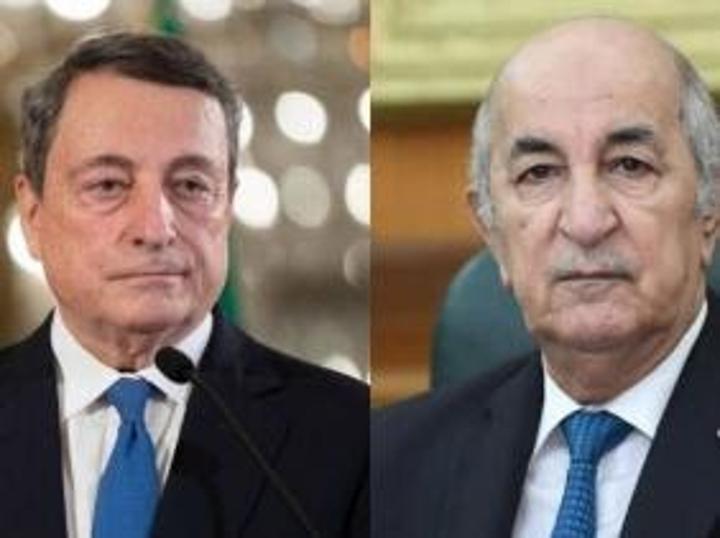 قضية الصحراء الغربية ضمن القضايا الاقليمية والدولية التي تناولها الرئيس الجزائري ورئيس الوزراء الايطالي قضية الصحراء الغربية ضمن القضايا الاقليمية والدولية التي تناولها الرئيس الجزائري ورئيس الوزراء الايطالي