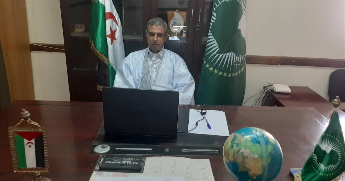 وزير العدل و الشؤون الدينية بالجمهورية الصحراوية يشارك في اعمال الدورة الاستثنائية الخامسة لوزراء العدل و الشؤون القانونية بدول الاتحاد الافريقي. وزير العدل و الشؤون الدينية بالجمهورية الصحراوية يشارك في اعمال الدورة الاستثنائية الخامسة لوزراء العدل و الشؤون القانونية بدول الاتحاد الافريقي.
