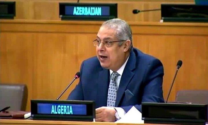 ممثل الجزائر بالأمم المتحدة: “لا سياسة الأمر الواقع ولا تغيير التركيبة الديمغرافية سيغيران من الوضع القانوني للصحراء الغربية” ممثل الجزائر بالأمم المتحدة: “لا سياسة الأمر الواقع ولا تغيير التركيبة الديمغرافية سيغيران من الوضع القانوني للصحراء الغربية”