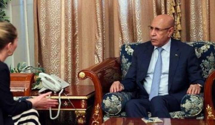 الرئيس الموريتاني: موقفنا من قضية الصحراء الغربية لم يتغير, و نرغب في الحفاظ على علاقات جيدة مع جميع الأطراف. الرئيس الموريتاني: موقفنا من قضية الصحراء الغربية لم يتغير, و نرغب في الحفاظ على علاقات جيدة مع جميع الأطراف.