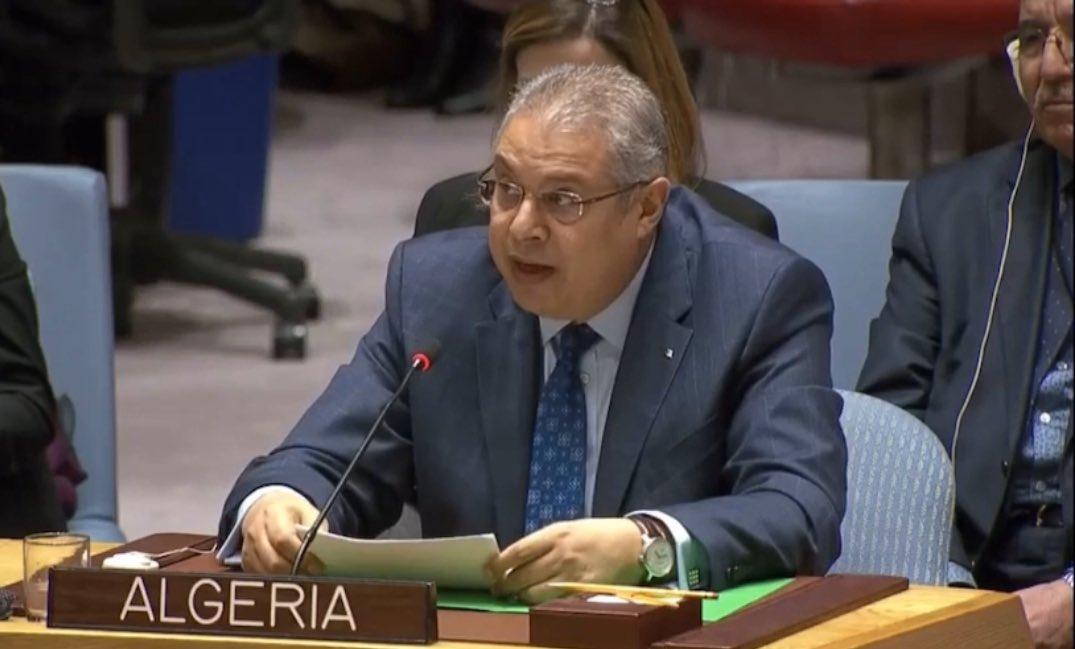 مندوب الجزائر بالأمم المتحدة: الوضع في الصحراء الغربية بالغ الخطورة، والأمم المتحدة مطالبة بفرض قراراتها المتعلقة بتصفية الاستعمار من الصحراء الغربية مندوب الجزائر بالأمم المتحدة: الوضع في الصحراء الغربية بالغ الخطورة، والأمم المتحدة مطالبة بفرض قراراتها المتعلقة بتصفية الاستعمار من الصحراء الغربية