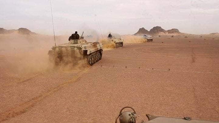 الجيش الصحراوي يقصف مقر قيادة الفيلق 65 لجيش الاحتلال المغربي بقطاع المحبس وقواعد أخرى بقطاعات متفرقة من جدار العار الجيش الصحراوي يقصف مقر قيادة الفيلق 65 لجيش الاحتلال المغربي بقطاع المحبس وقواعد أخرى بقطاعات متفرقة من جدار العار