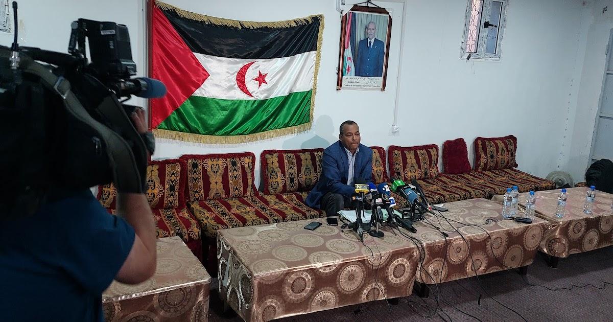 ممثل جبهة البوليساريو بالأمم المتحدة والمنسق مع المينورسو ينشط ندوة صحفية عشية زيارة مبعوث الأمم المتحدة الى الصحراء الغربية ممثل جبهة البوليساريو بالأمم المتحدة والمنسق مع المينورسو ينشط ندوة صحفية عشية زيارة مبعوث الأمم المتحدة الى الصحراء الغربية