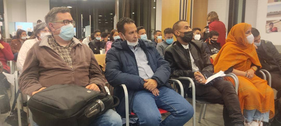 وفد عن إتحاد الشبيبة الصحراوية يشارك في المؤتمر التأسيسي للشباب الكاطلوني من أجل الحرية بالصحراء الغربية وفد عن إتحاد الشبيبة الصحراوية يشارك في المؤتمر التأسيسي للشباب الكاطلوني من أجل الحرية بالصحراء الغربية
