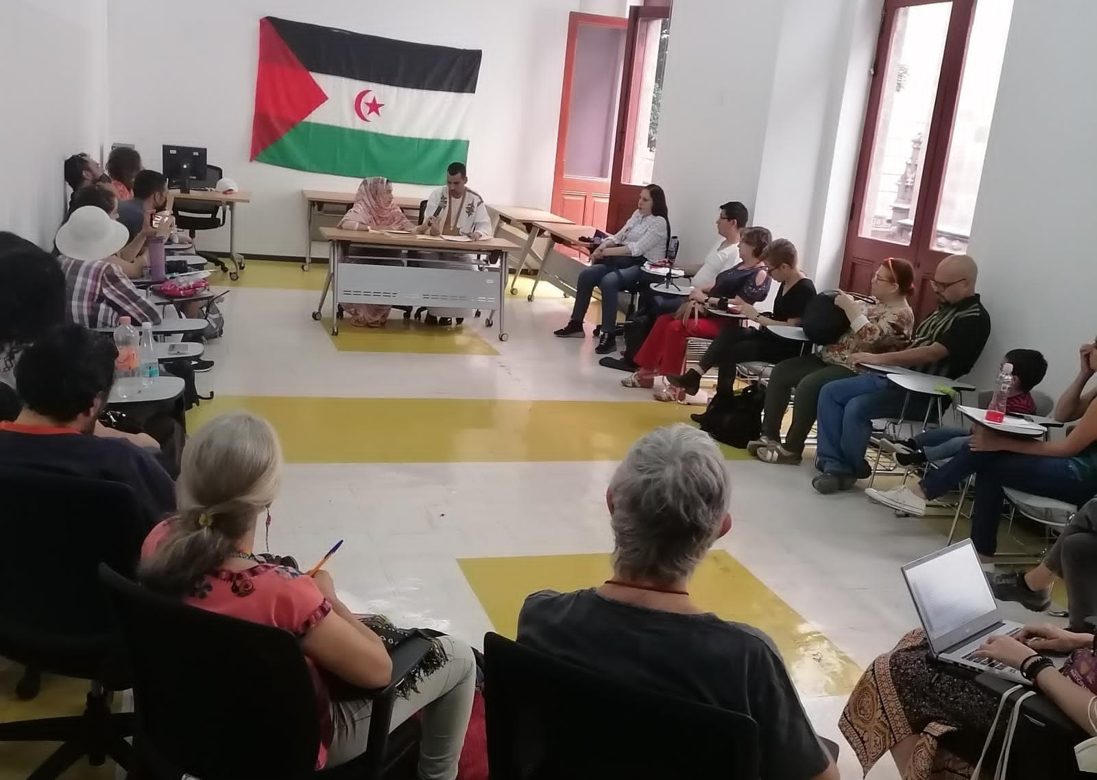 “خروقات الإحتلال المغربي لحقوق الإنسان ونهبه للثروات الطبيعية في الصحراء”: موضوع ورشة تخصصية بالمنتدى الإجتماعي العالمي بالمكسيك “خروقات الإحتلال المغربي لحقوق الإنسان ونهبه للثروات الطبيعية في الصحراء”: موضوع ورشة تخصصية بالمنتدى الإجتماعي العالمي بالمكسيك