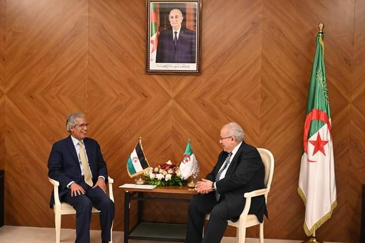 وزير الخارجية الصحراوي يستقبل من طرف نظيره الجزائري