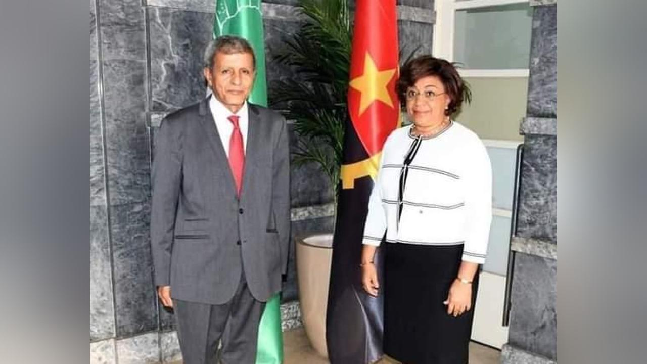 السفير الصحراوي بلواندا، يطلع الخارجية الانغولية على المستجدات الراهنة للقضية الصحراوية، و يثمن مستوى علاقات البلدين.