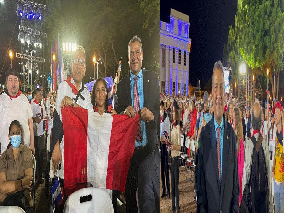 الجمهورية الصحراوية تشارك في الاحتفالات المخلدة للذكرى الثالثة والاربعين لانتصار الثورة الشعبية في نيكاراغوا الجمهورية الصحراوية تشارك في الاحتفالات المخلدة للذكرى الثالثة والاربعين لانتصار الثورة الشعبية في نيكاراغوا