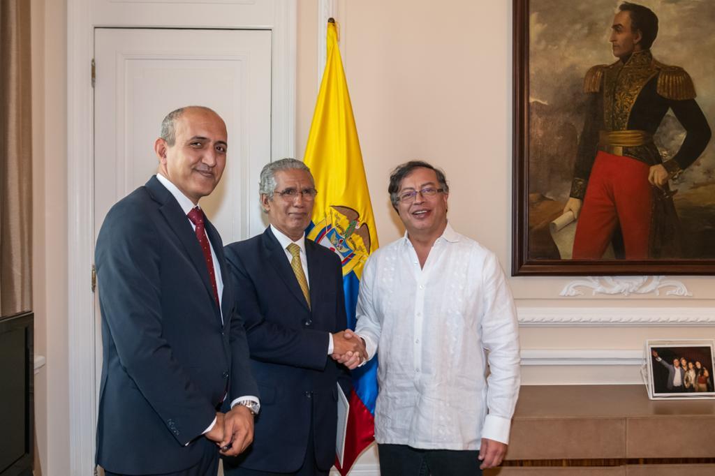 الجمهورية الصحراوية وجمهورية كولومبيا تستئنفان علاقاتهما الدبلوماسية