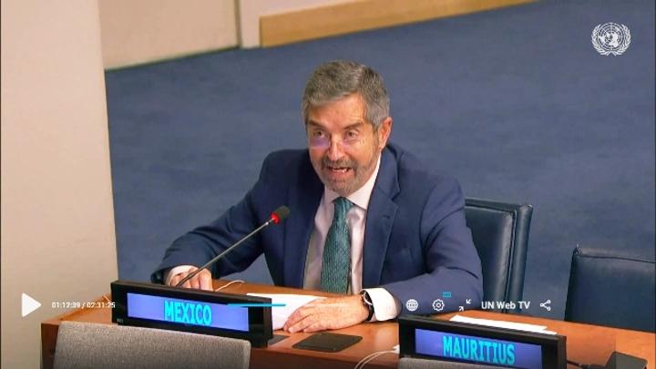 المكسيك تدعو إلى تنظيم استفتاء لتقرير المصير كحل عادل يحترم إرادة شعب الصحراء الغربية المكسيك تدعو إلى تنظيم استفتاء لتقرير المصير كحل عادل يحترم إرادة شعب الصحراء الغربية