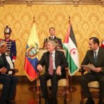 السفير الصحراوي محمد أحمد احميدوها يقدم أوراق اعتماده لرئيس الاكوادور السفير الصحراوي محمد أحمد احميدوها يقدم أوراق اعتماده لرئيس الاكوادور