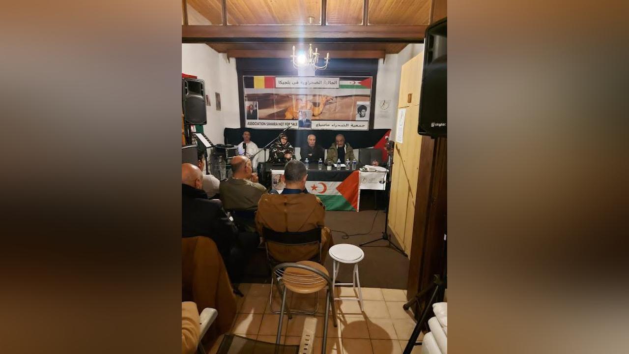 الجالية الصحراوية ببلجيكا تعقد ندوتها السياسية التحضيرية للمؤتمر السادس عشر لجبهة البوليساريو