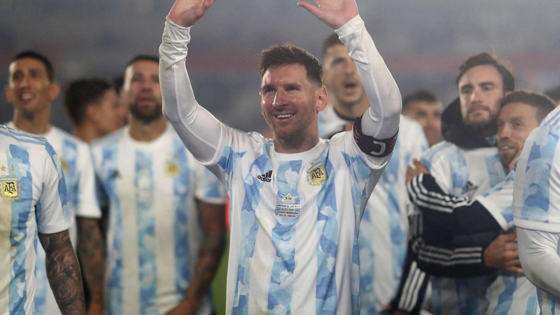 ميسي يؤكد أن مباراة النهائي ستكون الأخيرة له في كأس العالم ميسي يؤكد أن مباراة النهائي ستكون الأخيرة له في كأس العالم