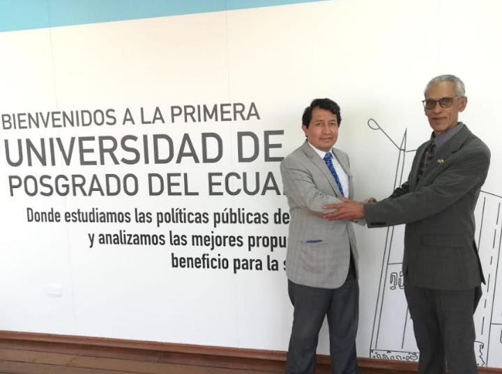 السفير الصحراوي بالاكوادور يلتقي عميد مدرسة الحقوق بالجامعة الاكوادورية للدراسات العليا السفير الصحراوي بالاكوادور يلتقي عميد مدرسة الحقوق بالجامعة الاكوادورية للدراسات العليا