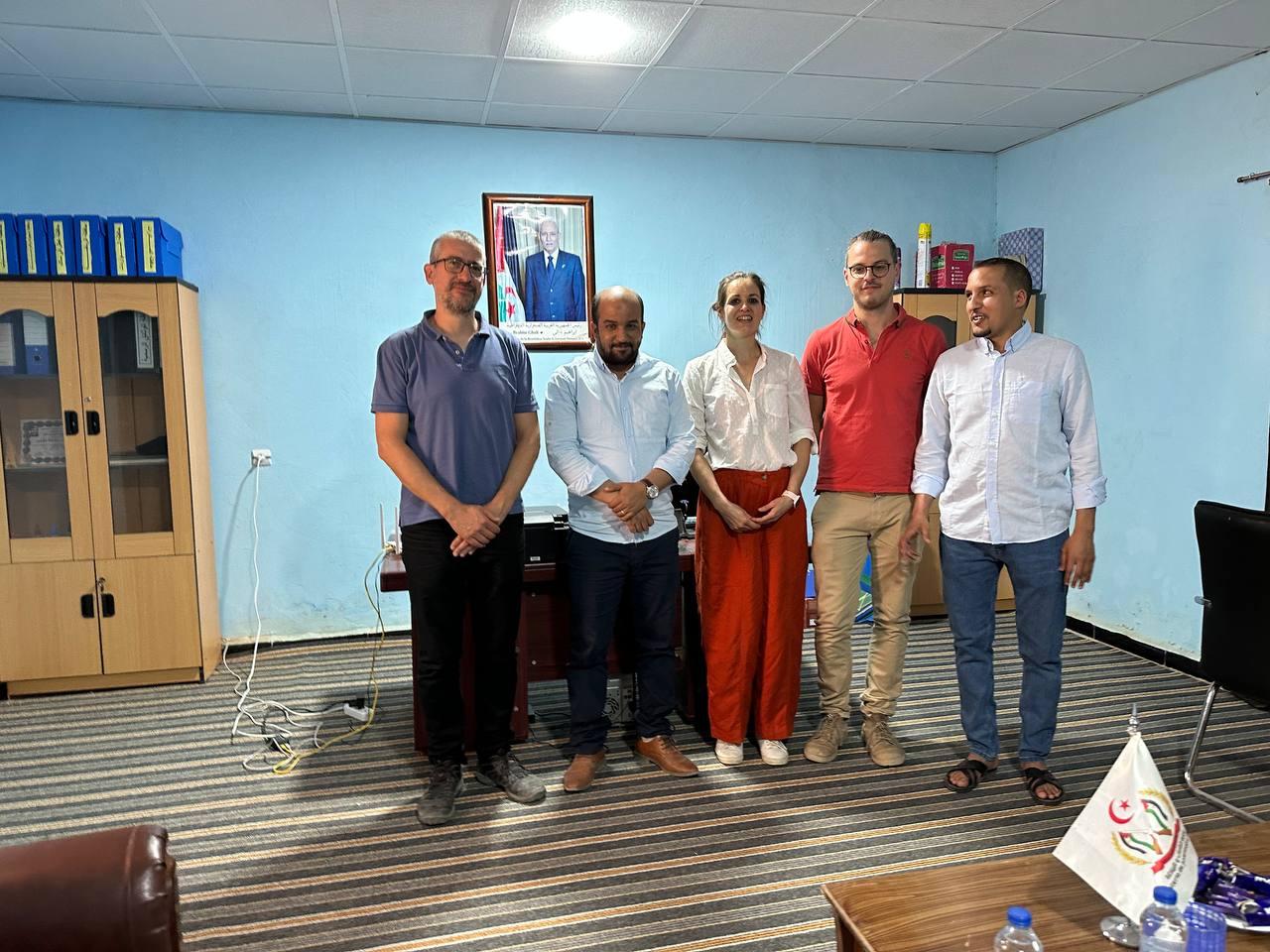 وزير الشباب والرياضة يستقبل وفدا من الباحثين من جامعة الملك خوان كارلوس وزير الشباب والرياضة يستقبل وفدا من الباحثين من جامعة الملك خوان كارلوس